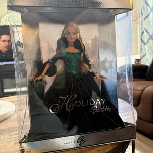 Barbie Holiday Edition Doll - Green and Black Gown